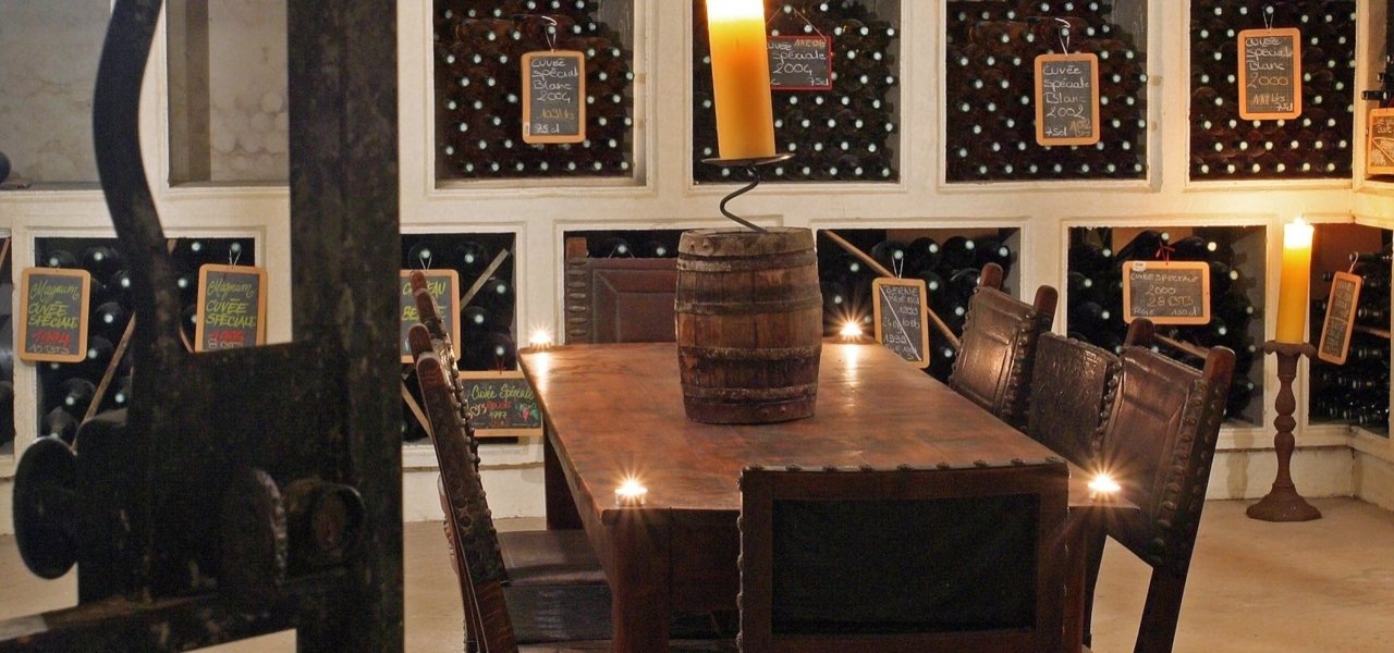 The winery of Château de Berne